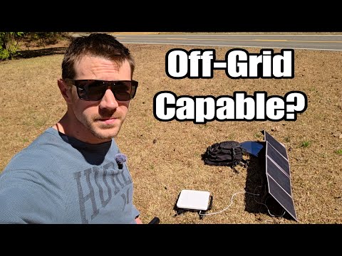 Phase 1 Off-Grid Starlink Setup Using Peakdo LinkPower + Solar Panels and Solar Power Stations