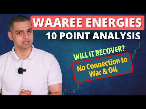 Waaree Energies – 10 Point Stock Analysis | Tariffs & War Impact | Solar Energy Stocks | Latest News