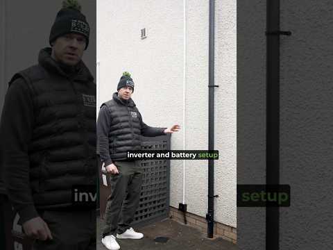 How to get Solar Panel Batteries in your garage!