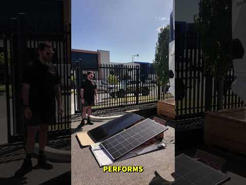 New Solar Panels Put to the Test — Can They Beat the KT?  #automotive #solarpanels #offroadoverland