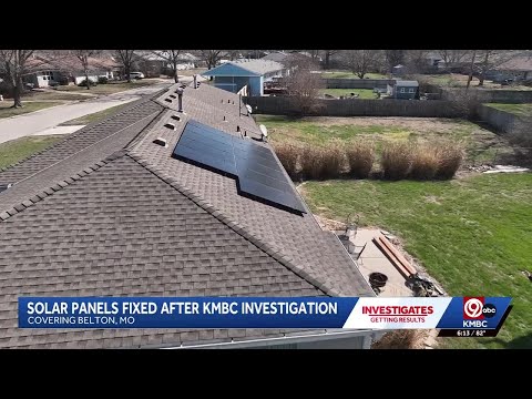 Retired Marine gets help with solar panels after KMBC investigation