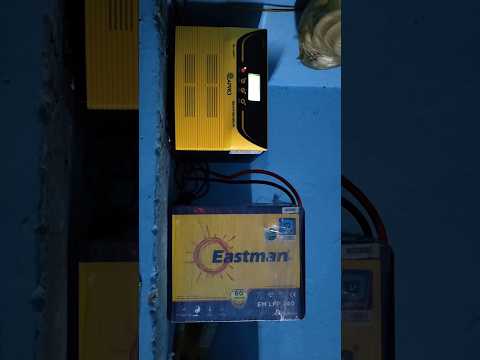 eapro tron 1800 solar inverter | Eastman EF LFP 240 Battery | 400W Waaree All Black Solar Panel ×2