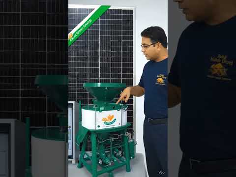 10HP Solar Atta Chakki | Free Bijli Flour Mill Machine | Small Business Idea 2026#viralshort#machine
