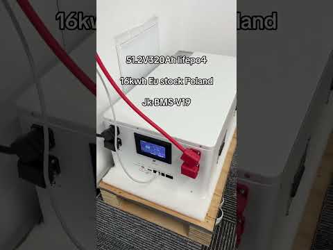 16kw solar battery stackable 51.2V320Ah mobile battery #pack#battery #lifepo4 #factory