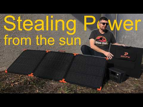 Portable solar panels have come a long way… (Ft. ZouPW)