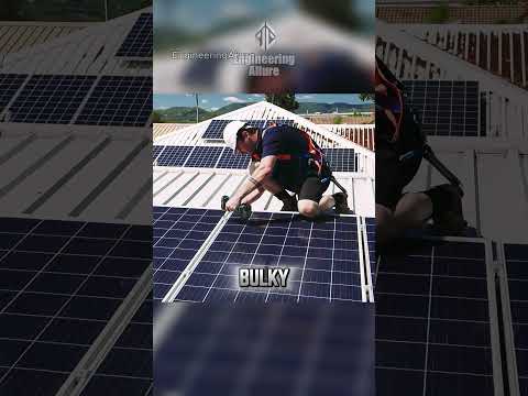 Solar Panels That Stick Like Stickers in China 😍 #shorts