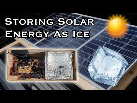 Storing Solar Energy As Ice For Air Conditioning