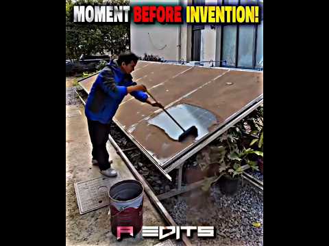 Amazing Solar Panel Washing Idea You Must Try! ☀️ #bouncingball