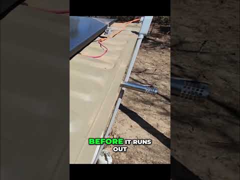 Cheap Solar Panel Setup: Flat Mounts Save Money! #shorts