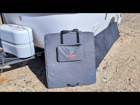 ZOUPW!  Powerful Portable Solar Panel with a Funny Name!