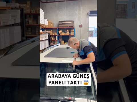 Arabanın Üstüne Güneş Paneli Koydu! Sonuç ŞOK ⚡