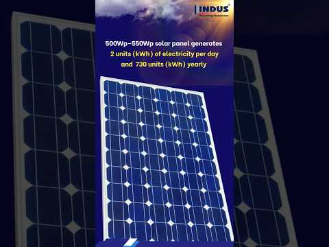 How Powerful Is a Single Solar Panel? 2 Units Daily Generation, up to ₹3L Lifetime Savings