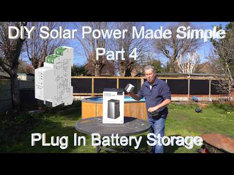 DIY Solar Power Made Simple Part 4 Plug in Battery Storage #ecoflow #solarbattery #greenenergy
