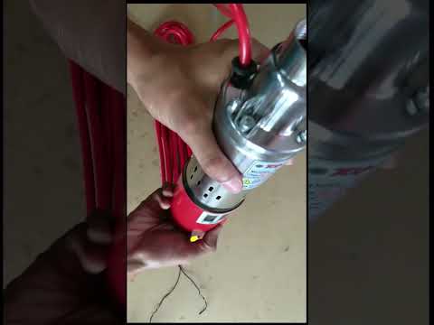 24v Solar Submersible Water Pump | Screw steal impeller #power_gen #solarenergy #solarwaterpump