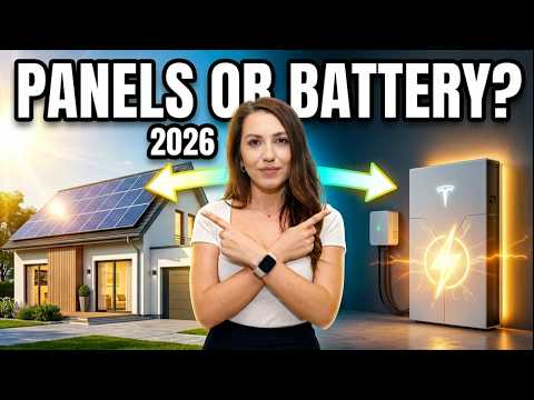 Solar Panels vs Battery: What Should You Install FIRST in 2026?