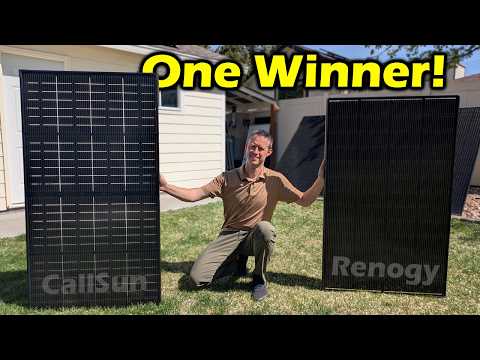 Do Shade Resistant Solar Panels Actually Work!?  CallSun 215w VS Renogy 200w