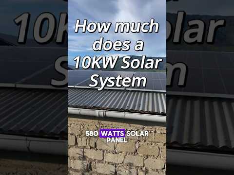 How much for a 10kw solar system #solarsystem #offgridsolar #solarpanel #solarenergy