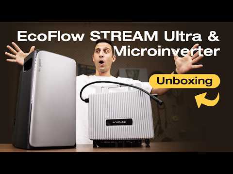 EcoFlow STREAM Ultra & Microinverter | Plug-in Home Solar System 🏠 All Features Explained