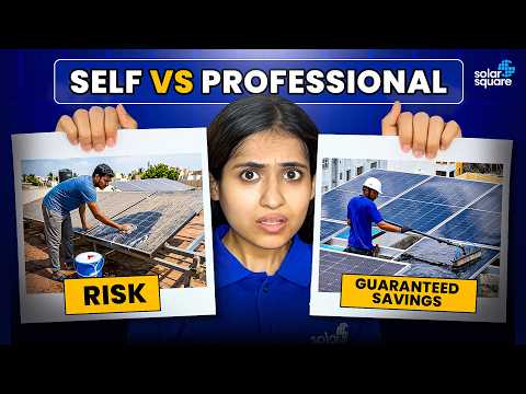 Solar Panel Cleaning – Self vs Professional – Who Wins? | Solar Panel Maintenance | SolarSquare