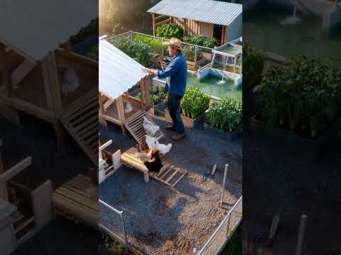 Chicken Coop with Mini Solar Power – A Smart Off-Grid Farm Setup