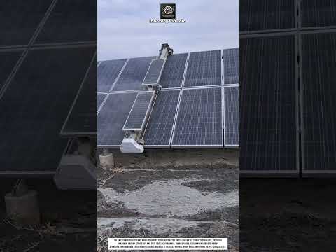 Solar Cleaner Tool Innovation for Efficient and Automated Panel Maintenance