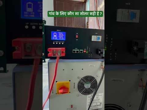 गांव के लिए best सोलर पैनल