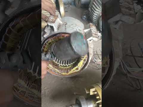 7.5 HP USA Baldor Motor ⚡ Genuine Power on Solar | Solar Motor World #3phase #20hpmotor #electrical