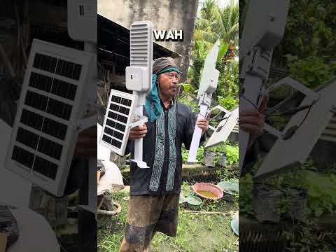 lampu solar panel tenaga surya #lampusolarpaneltenagasurya