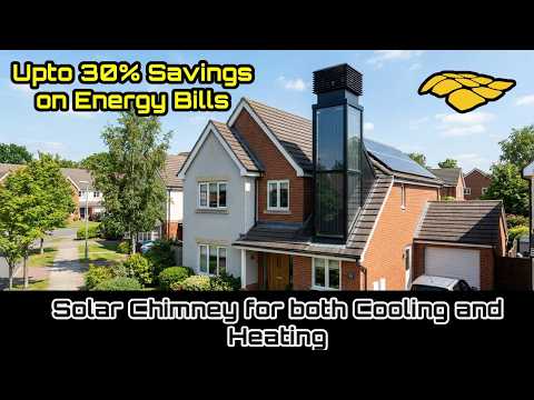 The Solar Chimney: Free Heating & Cooling From the Sun