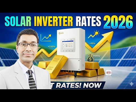 Solar Inverter Rates in Pakistan | Today’s Solar Inverter Prices 2026