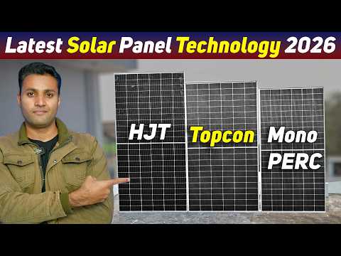 Latest solar panel technology 2026 | Best Solar panels for home | Best solar panels 2026