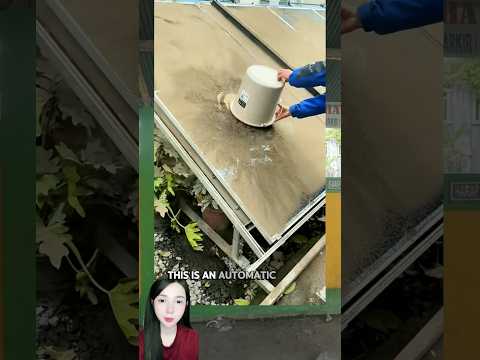 Smart Solar Panel Cleaner Works in Seconds #solarpanel #technology #innovation #shorts #reaction