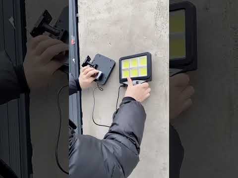 Compact Solar Wall Light That Saves Energy and Adds Safety😯 #solarlight #shorts