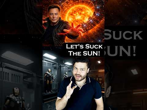 Elon Musk’s $1 Trillion Plan To SUCK Sun’s Energy! #shorts