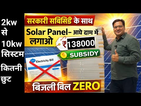 🔥 Solar Panel for Home 2026 – 2 AC चलाने वाला सिस्टम कितना लगेगा?⚡ “अब बिजली बिल ZERO! Solar, Nexus