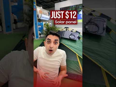 Charge ANYTHING With Sunlight, Cheap Portable Solar Panels From 30W to 200W 🔋 #shorts  #solarenergy