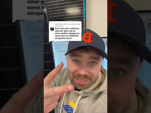 7000W PV-Leistung bei nur 800W Einspeisung?