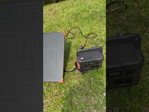At 3:00 PM, how does this 180W outdoor solar panel perform?