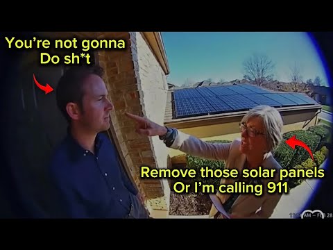 I installed solar panels and HOA—Karen had an instant meltdown