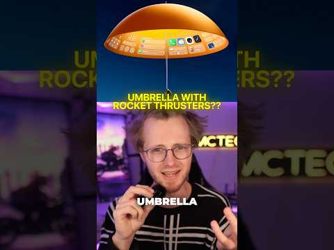 This Umbrella Has a 4K Screen… #techtok #gaming #tech #technology #crazytech #techlover #4k