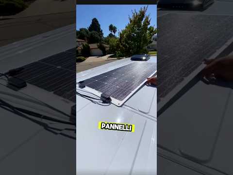 Pannelli solari per tenere fresche le vostre bibite sul furgone