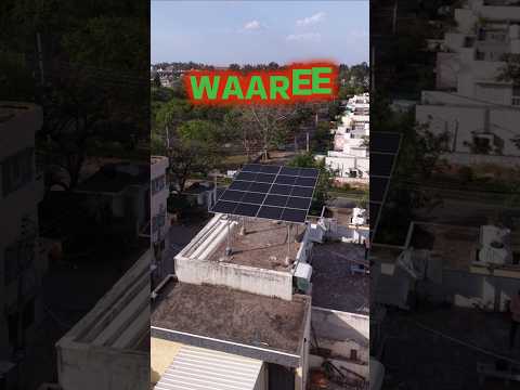 waaree solar panel with microtek ongrid inverter 6kw cost #shorts #6kwsolar #solarcost2026 #microtek