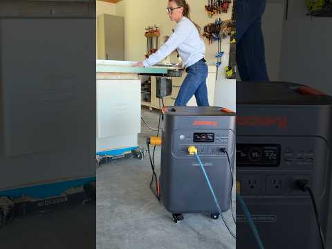 Power through your next project with the @Jackeryusa Solar Generator 5000 Plus #Jackery