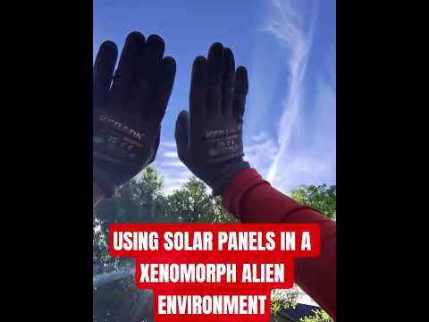 USING SOLAR PANELS AS A CEILING TO A HAUNTED HOUSE IN FORT WORTH