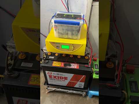 Low Budget Solar Setup | 500w Solar Setup | Utl Gamma 1012 inverter