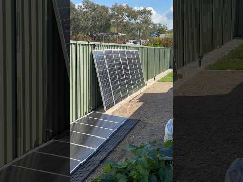 Surprising output from 10-15 year old solar panels