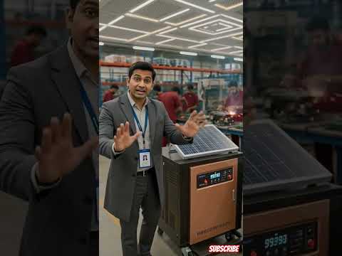 solar power backup  #inverter #powerbackup #viralvideo #solarpowerbackup