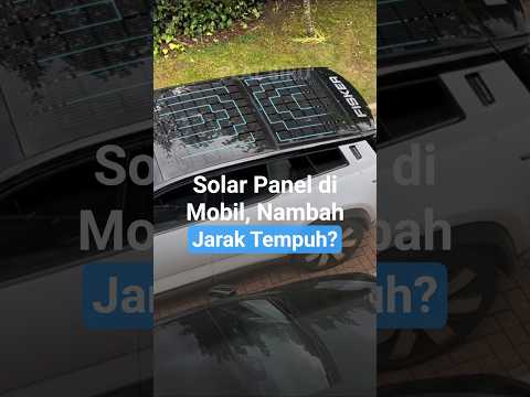 Kenapa EV Pakai Solar Panel? Ini Jawabannya! #viral #shortsfeed #automobile #automotive