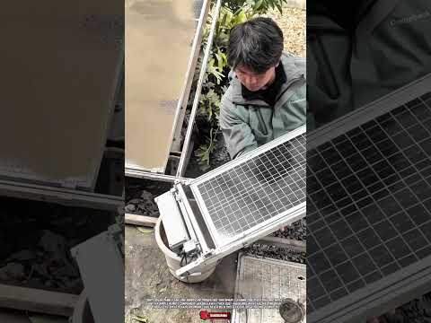 Automated Tool For Washing Dirty Solar Panels