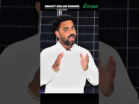 25 Years Warranty Solar Panel 😳 | Loom SHARK 590Wp